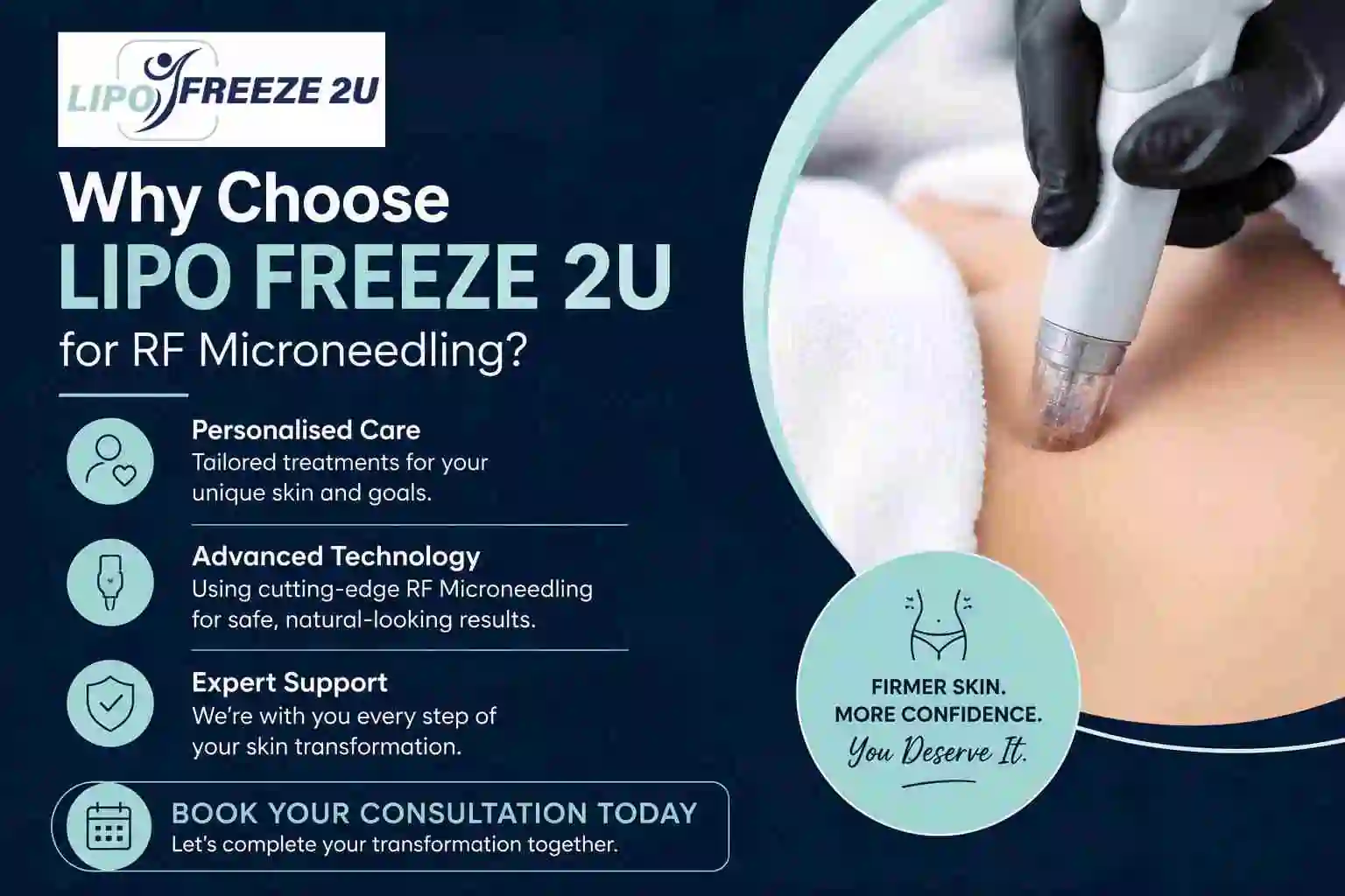 Why Choose LIPO FREEZE 2U for RF Microneedling Mansfield?